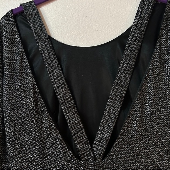 BCBG Black Sparkle Dress Sz XS 🔥SUPER SEXY🔥 - Picture 4 of 7